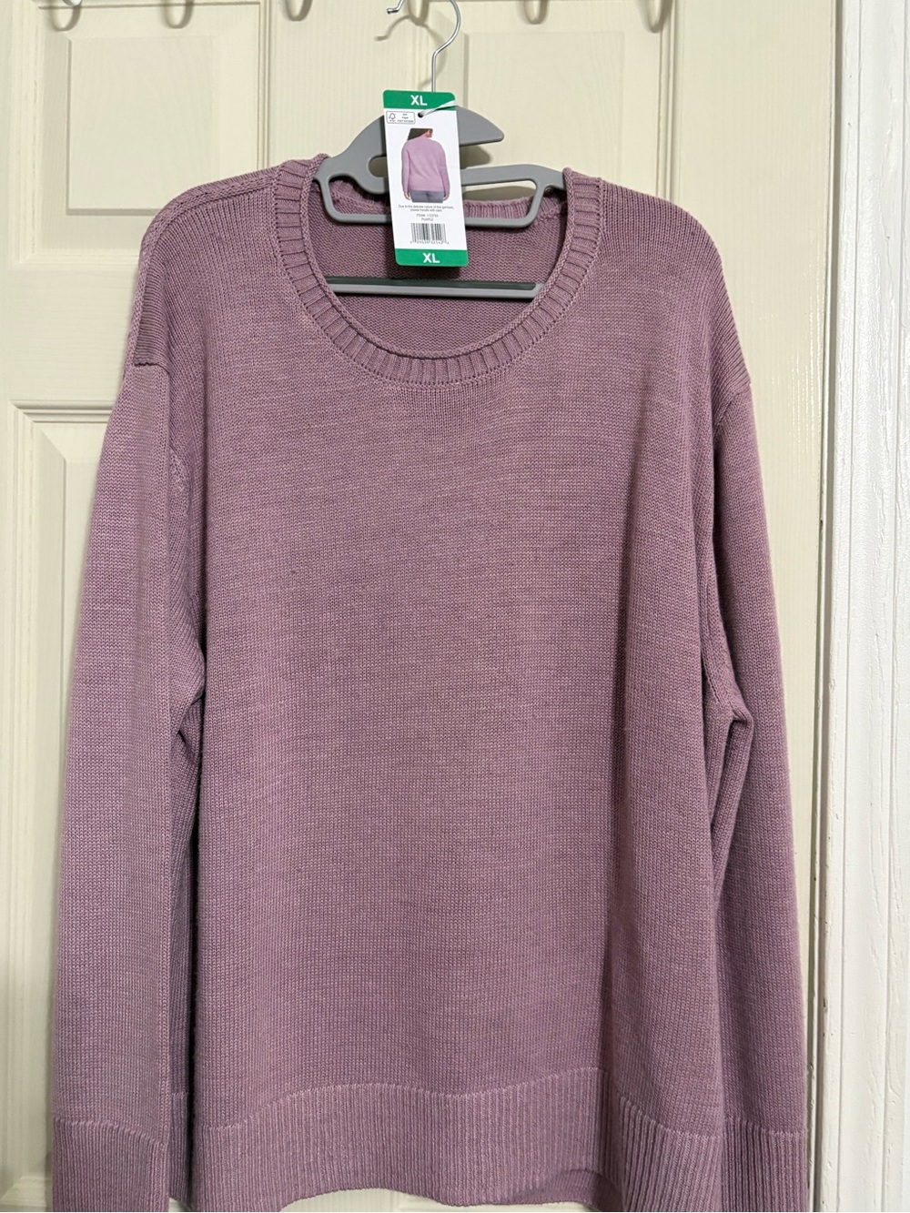 Ella Moss Mauve Crewneck Sweater